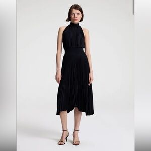 A.L.C Renzo Matte Pleated Dress